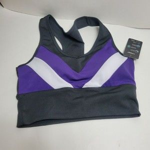 Yitong Wicking Flat Seams Four Way Stretch Sport Bra Size L/XL